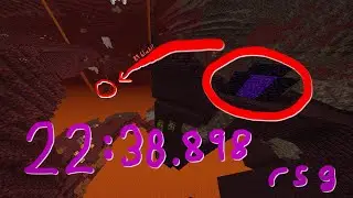 Minecraft (1.16.1) Random Seed Glitchless - 22:38.898 (PB)