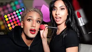 I Let My Girlfriend Do My Makeup...