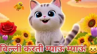 🔴 LIVE | बिल्ली करती म्याऊँ म्याऊँ 😺 | Hindi Nursery Rhymes for Kids | 4k wt in 5 days | waching