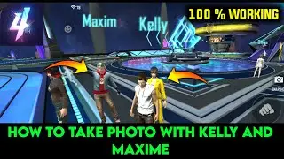 How To Take Photo With Kelly And Maxim In Free Fire 4th Anniversary Event Free Fire Memory Album