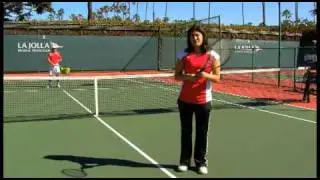 Tennis Tips - The Forehand Volley