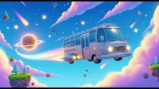 The Star Bus Visits Color Planet | Fun Kids Adventure Song | Magical Learning Rhyme