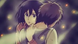 Eren x Mikasa ❤️&zwj;🩹🤍#anime #animeeart #edit #attackontitan #animeedit#erenxmiksas #erenyeager #miksas