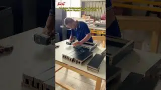 Precision Craftsmanship and Techniques in Custom Display Rack Production #shorts #sintopfixtures