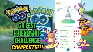 Pok&eacute;mon Go - Go Fest 2020 Friendship Challenge