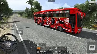 Side Way Road | Bus Simulator | BUSSID | Part - 290 | Mobile Games | Skeleton Play