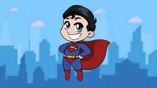 Superman Chibi | Drawing Process