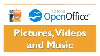 Pictures, Videos and Music Tutorial: Open Office Presentation/ Impress (2021)