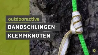 Bandschlingen Klemmknoten Kletterknoten - Anleitung