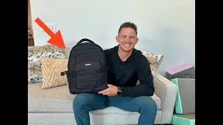 Review and Demo of CPAP Backpack, CPAP Backpack Travel 15.6 Inch Laptop CPAP Travel Bag Large