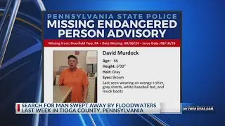 Search efforts underway for missing man in Tioga County, PA