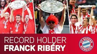 Franck Rib&eacute;ry - ALL Bundesliga Trophy Lifts for FC Bayern