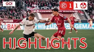 HIGHLIGHTS | Fortuna D&uuml;sseldorf vs. 1. FC Kaiserlautern | Erk&auml;mpfter Punkt