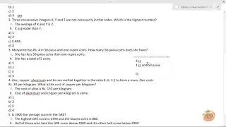 Infosys Recruitment Sample Test 2020 | Reasoning Ability Test | Data Sufficiency | Part 2