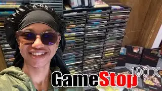 Trading in 100 Games at Game Stop