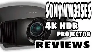 sony vw325es 4k hdr home theater projector vpl-vw325es black