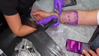 Masterpiece in Minutes: Natalia Tattooyes Tattoo Timelapse