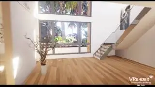 Real-time Interactive Virtual Reality 3D Architectural Visualization