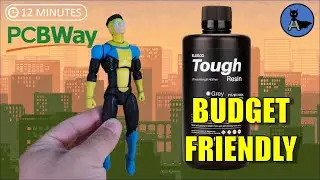 Let's Print Invincible Using the Elegoo Tough Resin | Azrach Toys