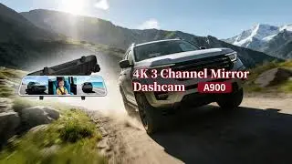 Gloryes 4K Mirror Dash Cam 900-How to install？
