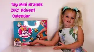 Unboxing the new Mini Brands Advent Calendar 2021 from Zuru