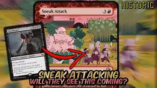 Sneak Attacking Historic All Access Event | Historic All Access No Bans | MTG Arena