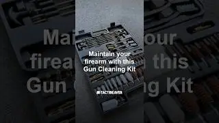 Maintain your firearm with this Gun Cleaning Kit #guncleaning  #firearmcare  #gunmaintenance
