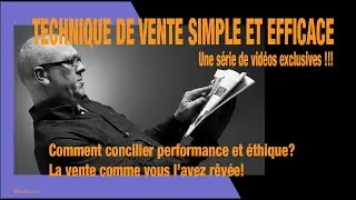 Technique de vente simple et efficace - annonce