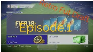 The Fut Draft Challenge(The Retro Draft)Ep:1