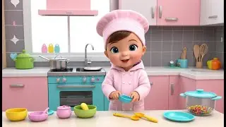 Kitchen Tools Learning 🍴👶 | Fun Kitchen & Learning Adventure for Little Explorers