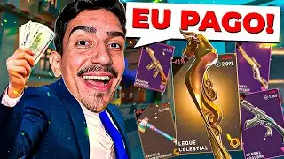COMPREI o MERCADO NOTURNO dos SUBS do CHAT! (Teve leque?🔥)
