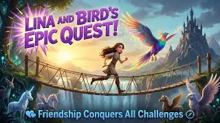 Lina and Bird - Animated Fairy Tale | Bed Time Story