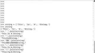 Combining and Concatenating Strings - Python Recipe