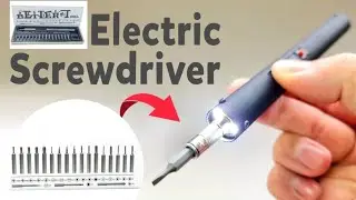 Mini electric screwdriver review | best screwdriver for mobile repairing