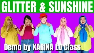 GLITTER & SUNSHINE | Line Dance | Demo by KARINA LD CLASS | Choreo by Ria Vos (NL) - November 2025