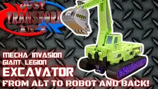 JUST TRANSFORM IT!: Mecha Invasion Giant Legion Excavator (Scavenger)