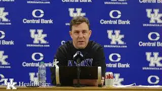 Coach Stein Press Conference presented by UKHealthCare
