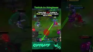 How to Predict a Flash with Thresh - Insane Hitbox edition #shorts