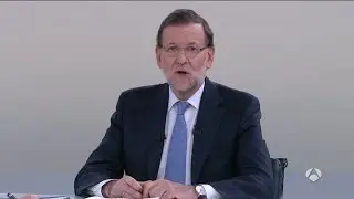 Primer minuto de Rajoy: 