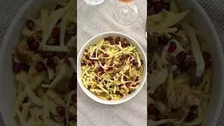 𝗪𝗶𝘁𝗹𝗼𝗳𝘀𝗮𝗹𝗮𝗱𝗲 𝗺𝗲𝘁 𝗮𝗽𝗽𝗲𝗹 🥗🍎