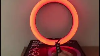 14 Inch Mj36 Rgb Soft Ring Light Circle Photography Lighting 16 Colour Led Rgb Ring Light With