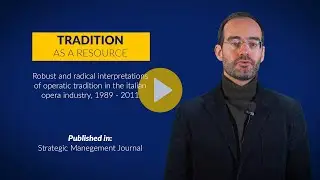 Research Contributions &ndash; Department of Management - Tradition as a resource