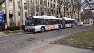 CTA 2008 New Flyer DE60LF 4036 On Rt 192 University of Chicago Hospitals Express