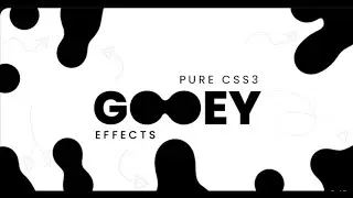 CSS3 Gooey Animation Effect #HTMLCSS #WebDevelopment #3DCube #CodeTutorial #FrontEndDev #css