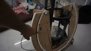 Home made - Splitring / Horse shoe mount telescope