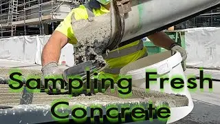 Sampling Fresh Concrete - Mattest