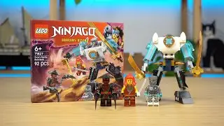 Building the LEGO Ninjago Zane's Mech