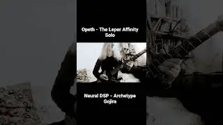Opeth - The Leper Affinity Solo