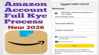 How to create and verify Amazon account| Amazon account बनाना सीखें 2026 मे  |