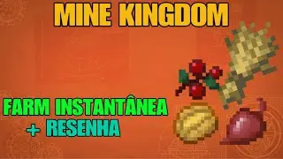 FARM INSTANT&Acirc;NEA DE TRIGO, CENOURA, BATATA (MINECRAFT BEDROCK, MCPE, PS4 e XBOX )- MINE KINGDOM #19